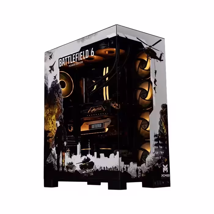 کیس پی سی ماد BattleField 6 Edition