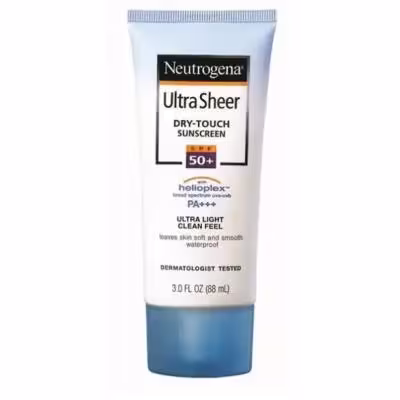کرم ضد آفتاب  SPF50 نوتروژینا مدل Ultra Sheer Dry Touch Sunscreen حجم 80 میلی لیتر