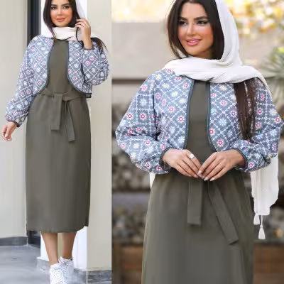 ست شیک سارافون کت شادی 55328