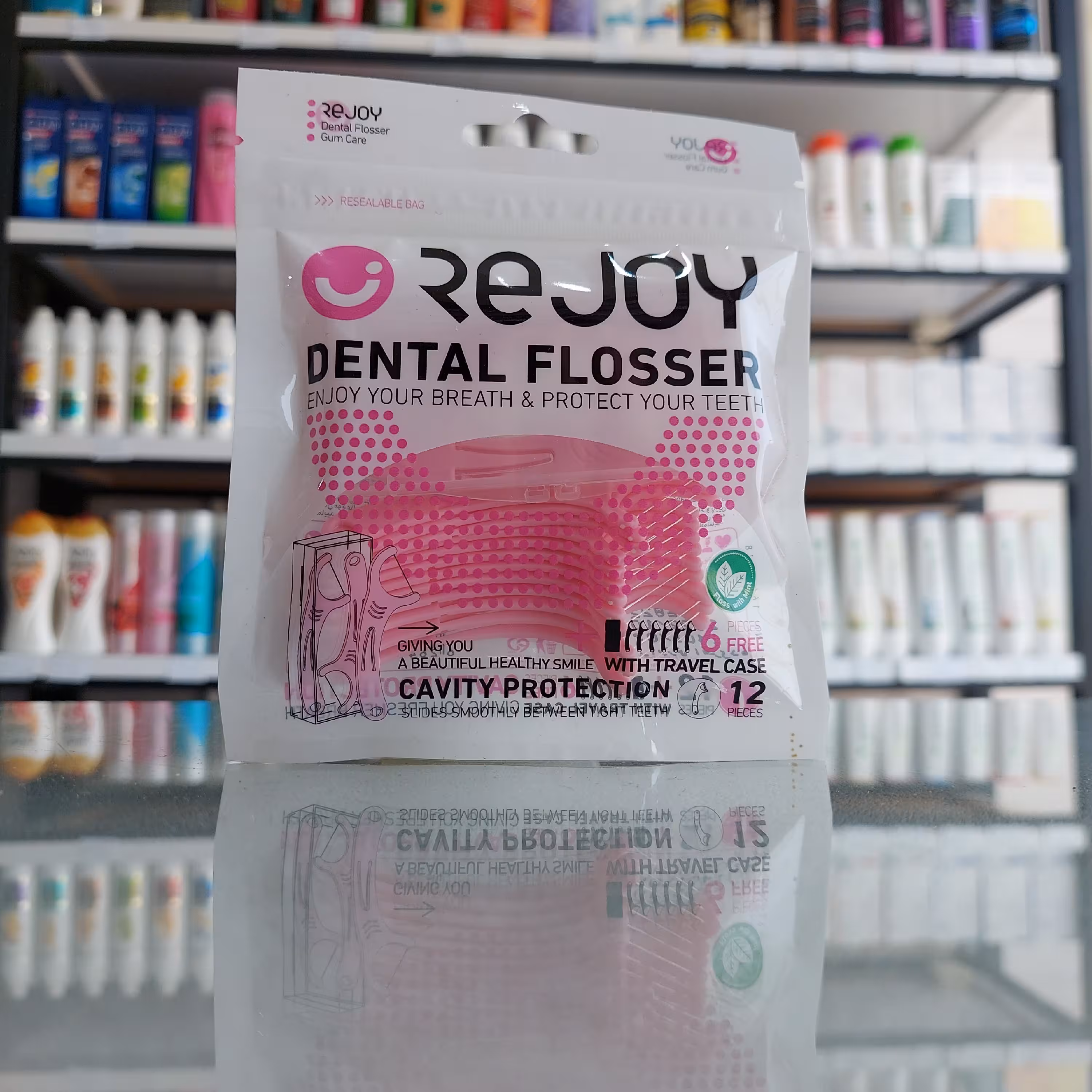 ریجوی نخ دندان کمانی بسته 12 عددی