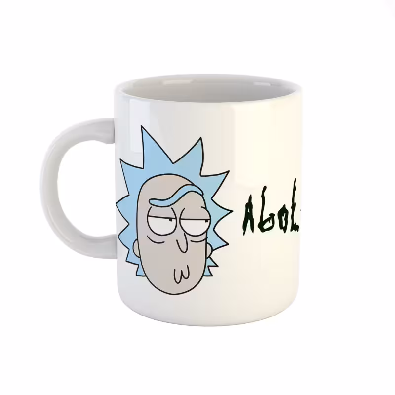 خرید ماگ-لیوان  اسم ابولفضل  rick and morty کد 837