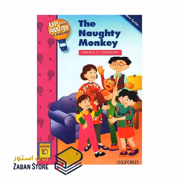 Up and Away in English Reader 1D The Naughty Monkey داستان آپ اند اوی این انگلیش یک میمون بازیگوش