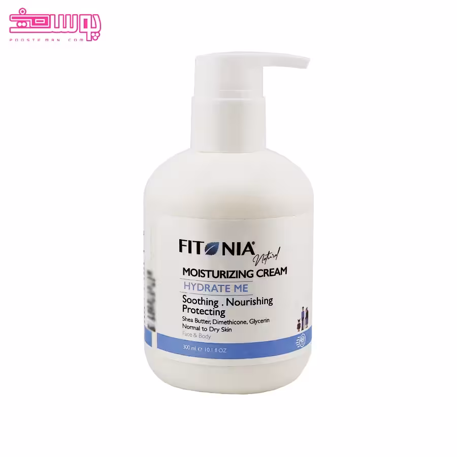 کرم مرطوب کننده صورت و بدن پوست خشک فیتونیا حجم 300ml