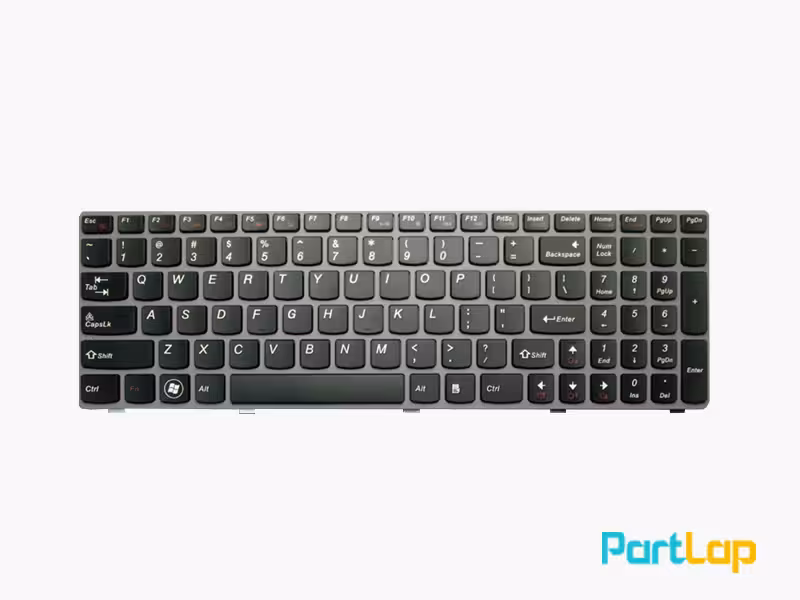 کیبورد لپ تاپ لنوو IdeaPad Y570 ، Y570A ، Y570D