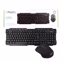 کیبورد و موس بیسیم رویال مدل ROYAL-815W
