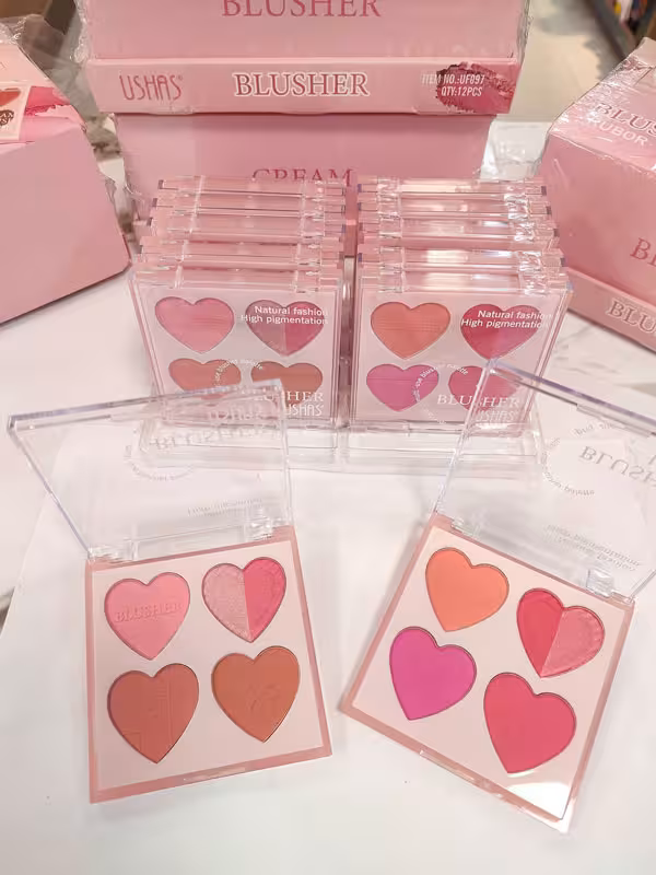 رژگونه  قلبی یوشاز ushas