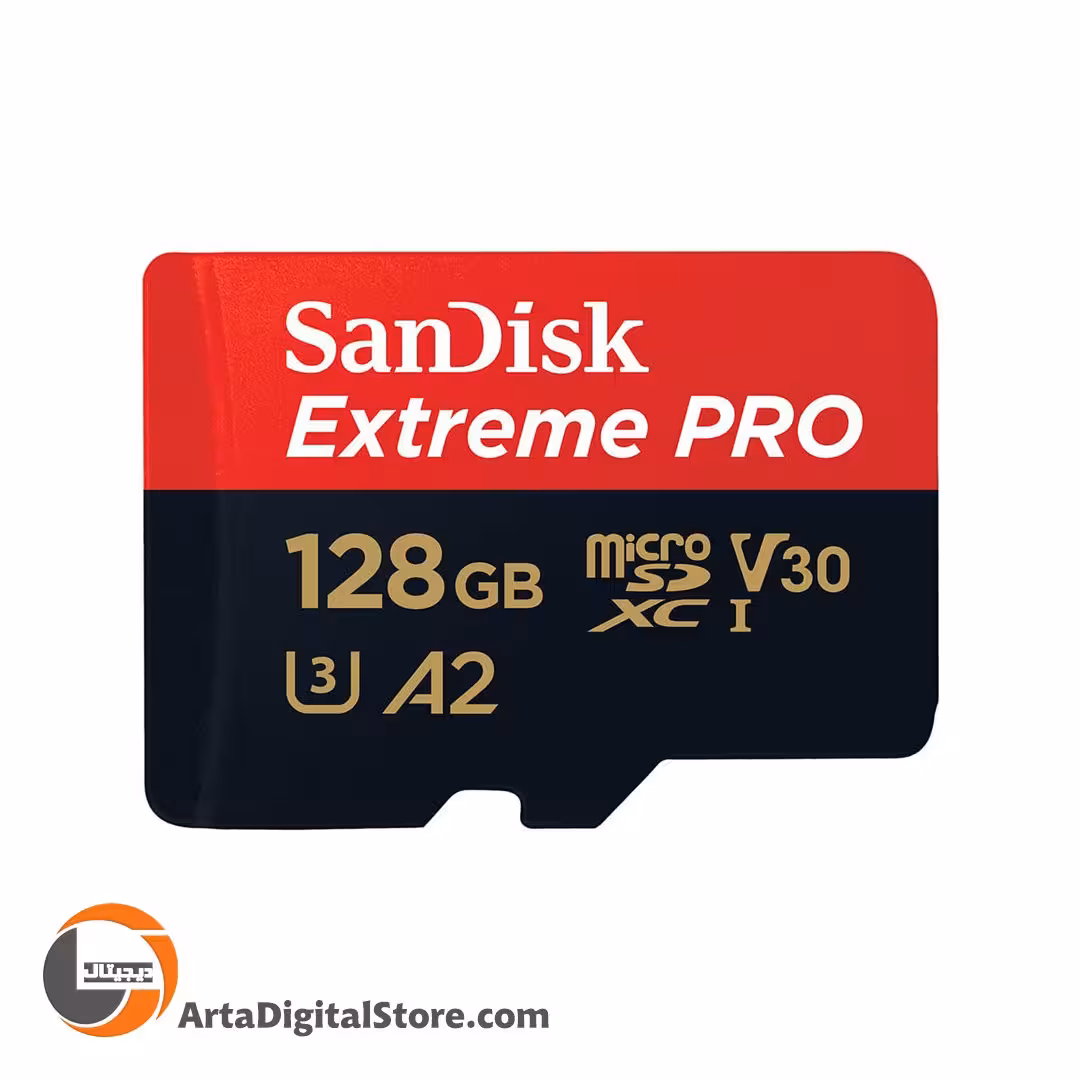 مموری کارت Memory Card Micro SD SanDisk Extreme Pro V30 U3 A2 C10 128GB 200MB/s