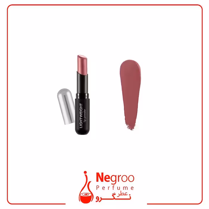 رژ لب جامد پودری لایت ویت فلورمار light weight flormar شماره 010