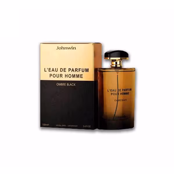 ادکلن مردانه جانوین مدل د پرفیوم پور هوم امبر بلک حجم 100 میل