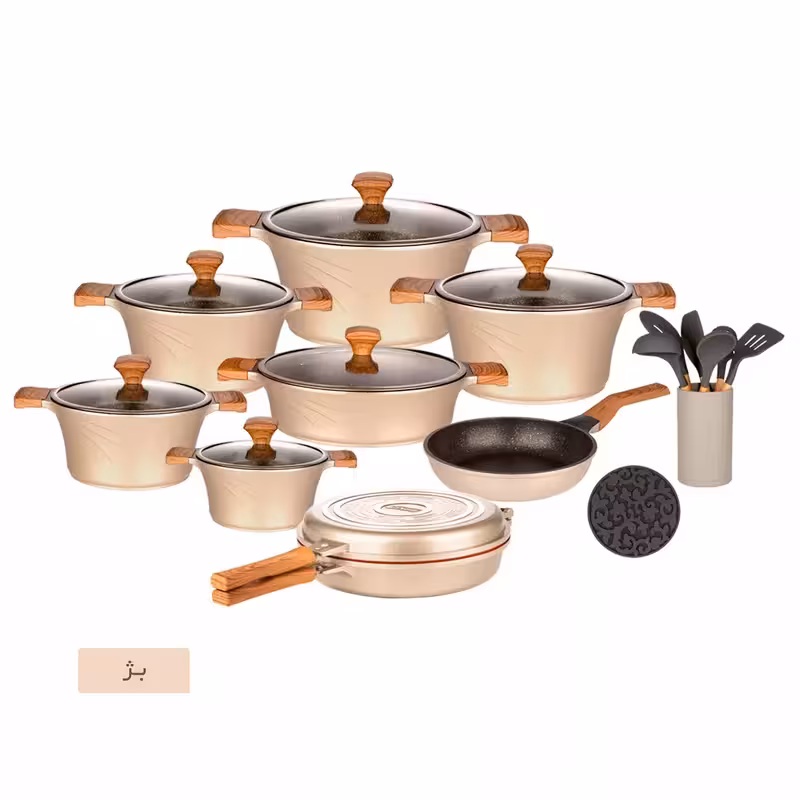 سرویس 23پارچه تیتانیوم کاندید