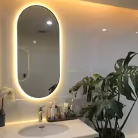 آینه سرویس بهداشتی الف طرح سرو کد BA_80-50