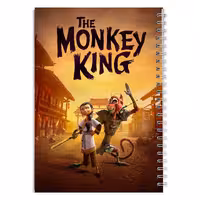 دفتر مشق کارتون میمون شاه