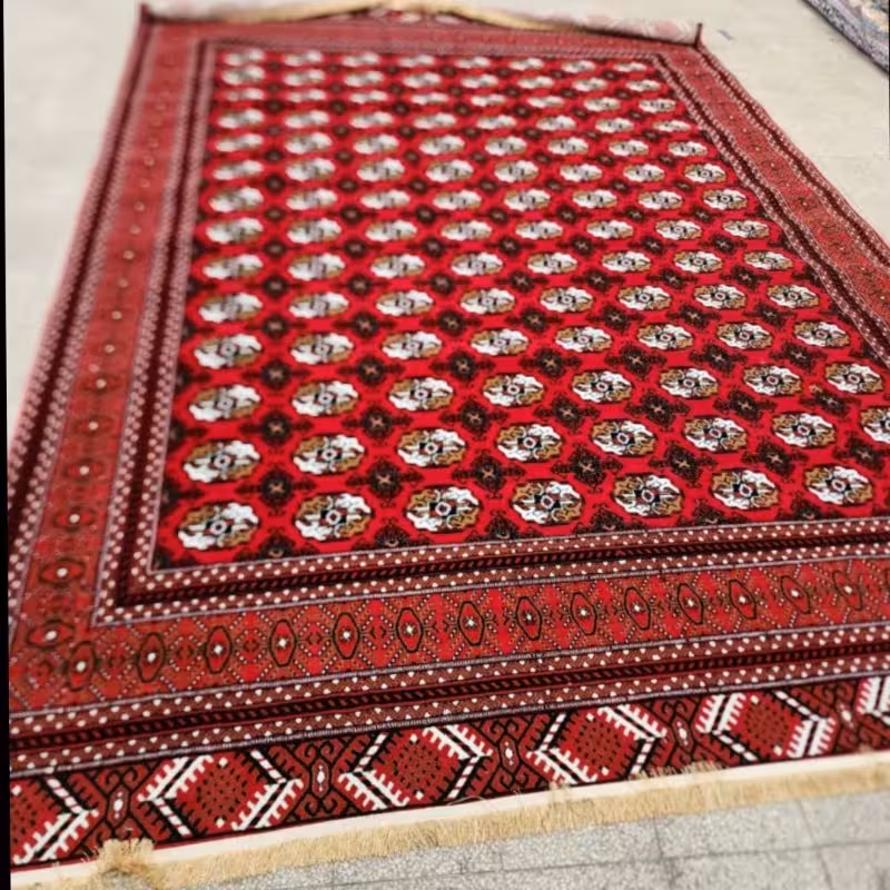 فرش ماشینی بی سی اف کاشان 440 شانه سایز 9 متری