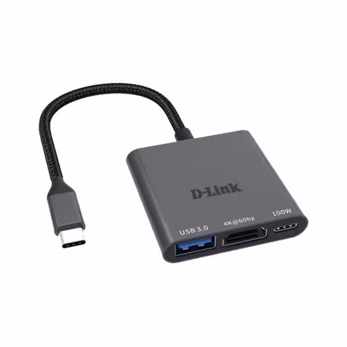 هاب 3 پورت USB-C دی لینک مدل DUB-C103