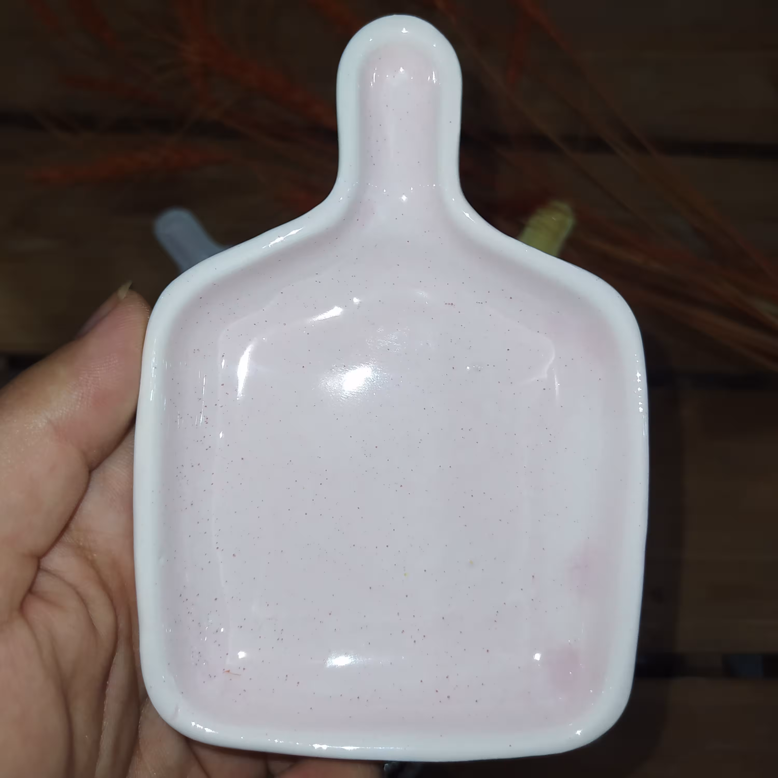 زیتون خوری سرامیکی مینیمال در دورنگ جذاب قابل استفاده برای مربا و عسل و غیره 