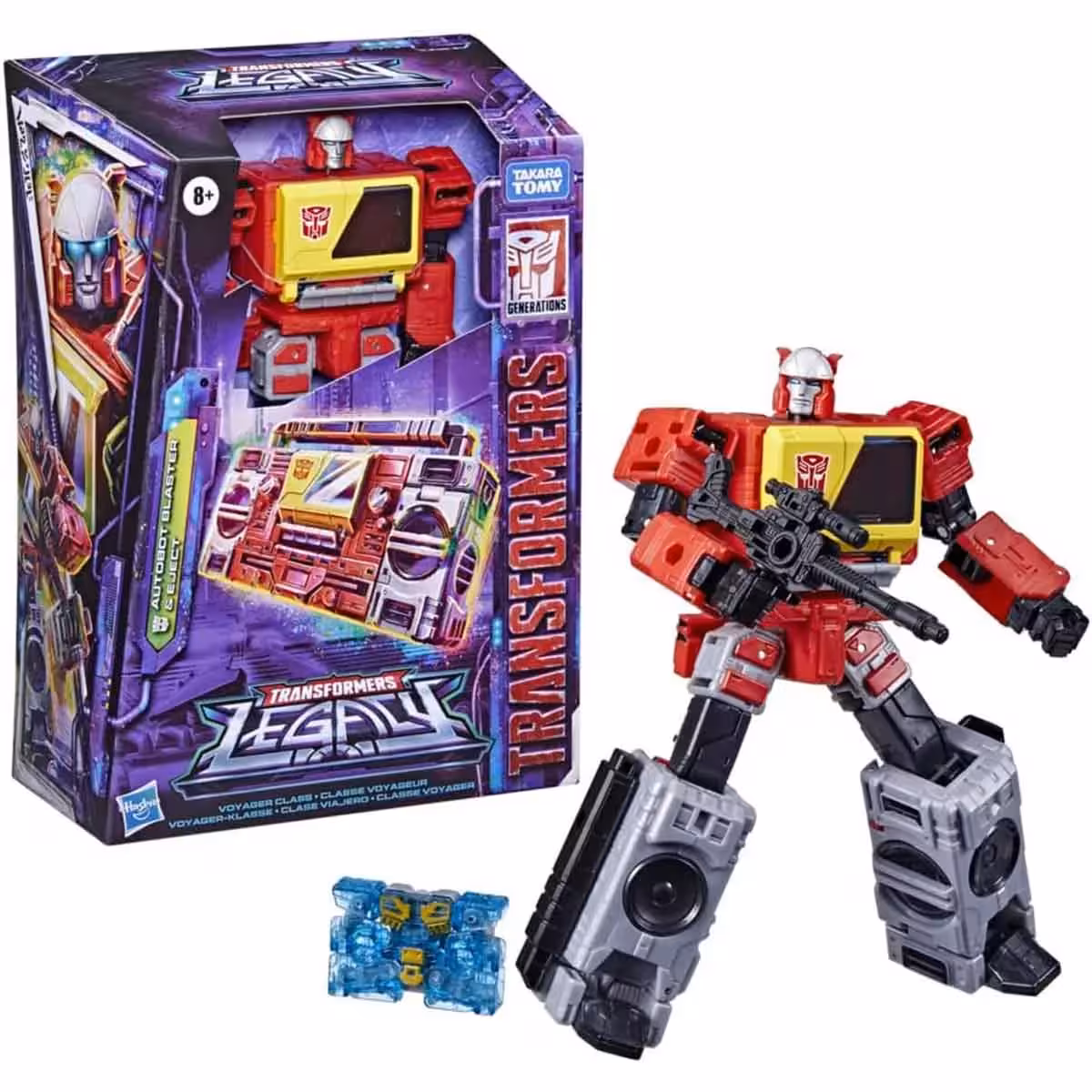 اکشن فیگور ترنسفورمر اتوبات بلاستر Autobot Blaster TRANSFORMER برند هاسبرو
