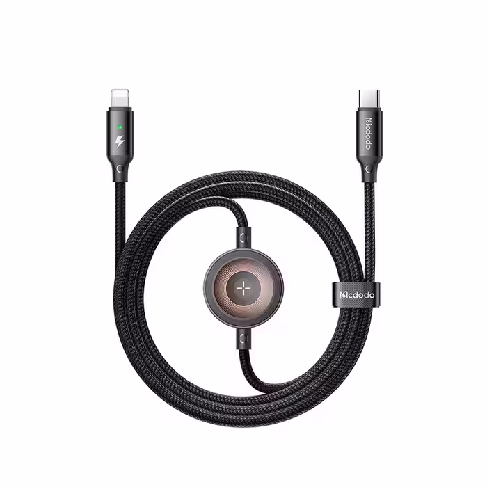 کابل شارژ USB-C به لایتنینگ و اپل واچ مک دودو مدل ca-5680 طول 1.5 متر