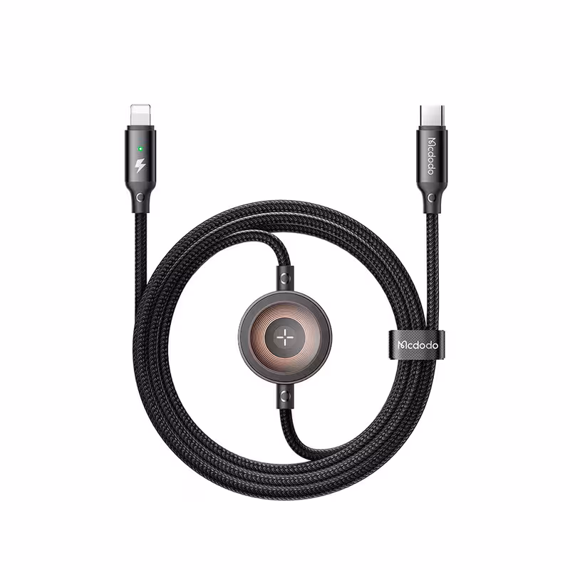 کابل شارژ USB-C به لایتنینگ و اپل واچ مک دودو مدل ca-5680 طول 1.5 متر