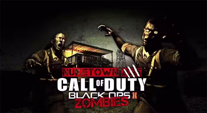 سی دی کی اورجینال Call of Duty Black Ops 2   Nuketown Zombies