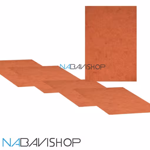 مقوا کرافت 350 گرم 100x70 سانتی متر رنگ بلوطی بسته 5 برگی