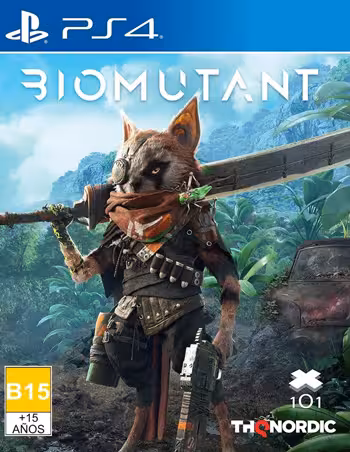 بازی پلی استیشن 4 نسخه رایتی نسخه هک‌شده بازی  Biomutant ps4