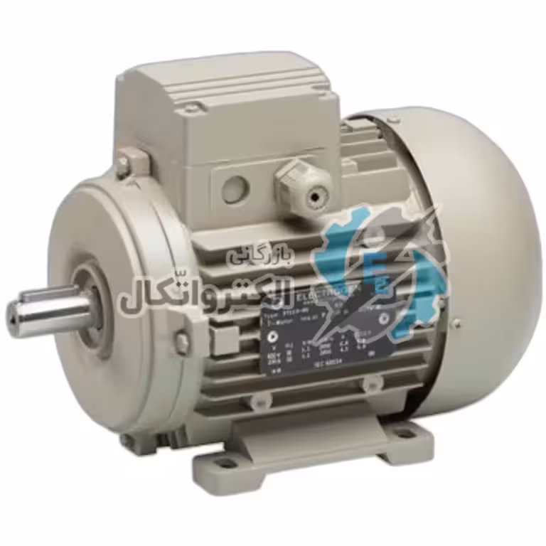 الکتروموتور 3 فاز فریم 90 آلومینیومی 2.2 کیلووات (3 اسب) 3000 دور الکتروژن