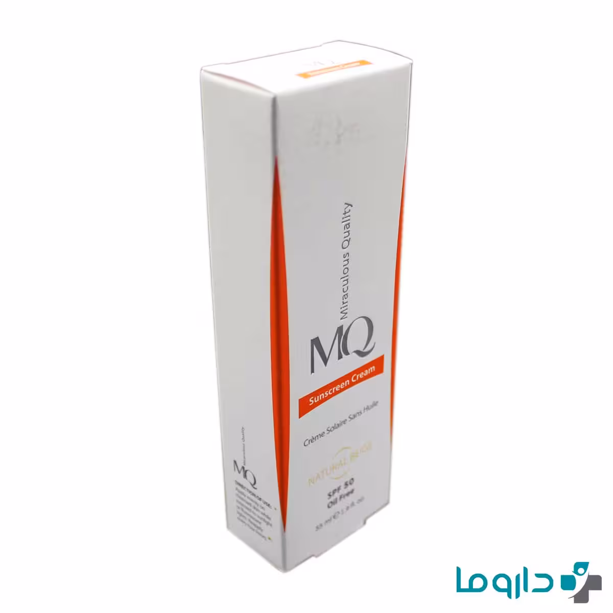 کرم ضد آفتاب فاقد چربی ام کیو بژ طبیعی SPF 50