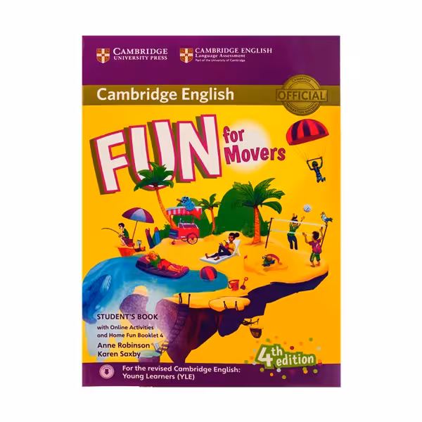 کتاب فان فور مورز ویرایش چهارم Fun for Movers 4th Edition