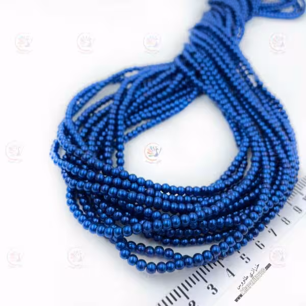 مروارید سنگی ( سرمه ای کد 2 ) سایز 4 **