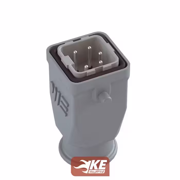کانکتور صنعتی 5 پین 10 آمپر نری Mete Enerji مدل 403080