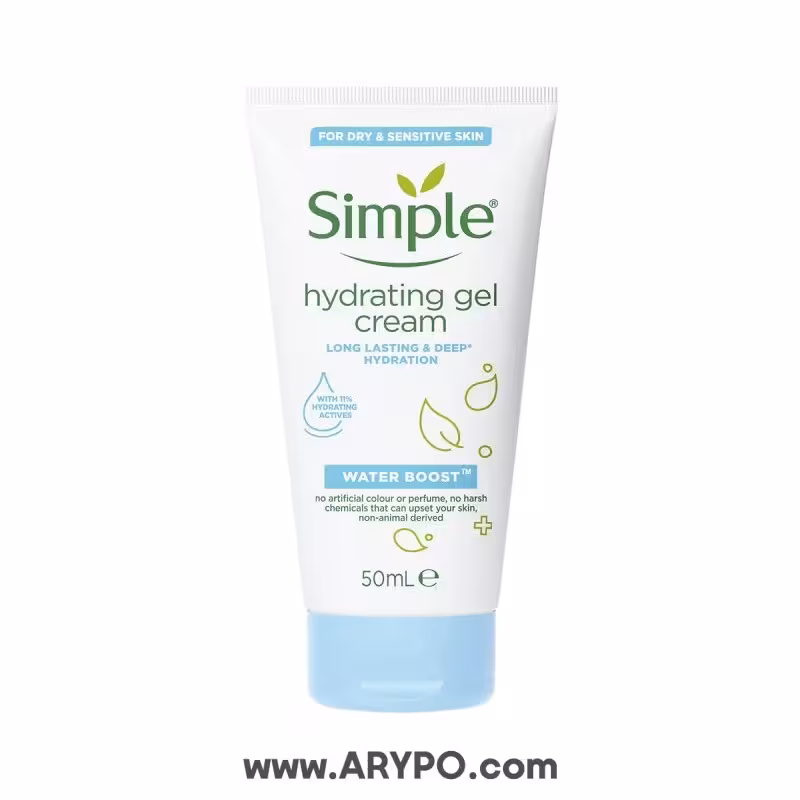 ژل کرم آبرسان سیمپل