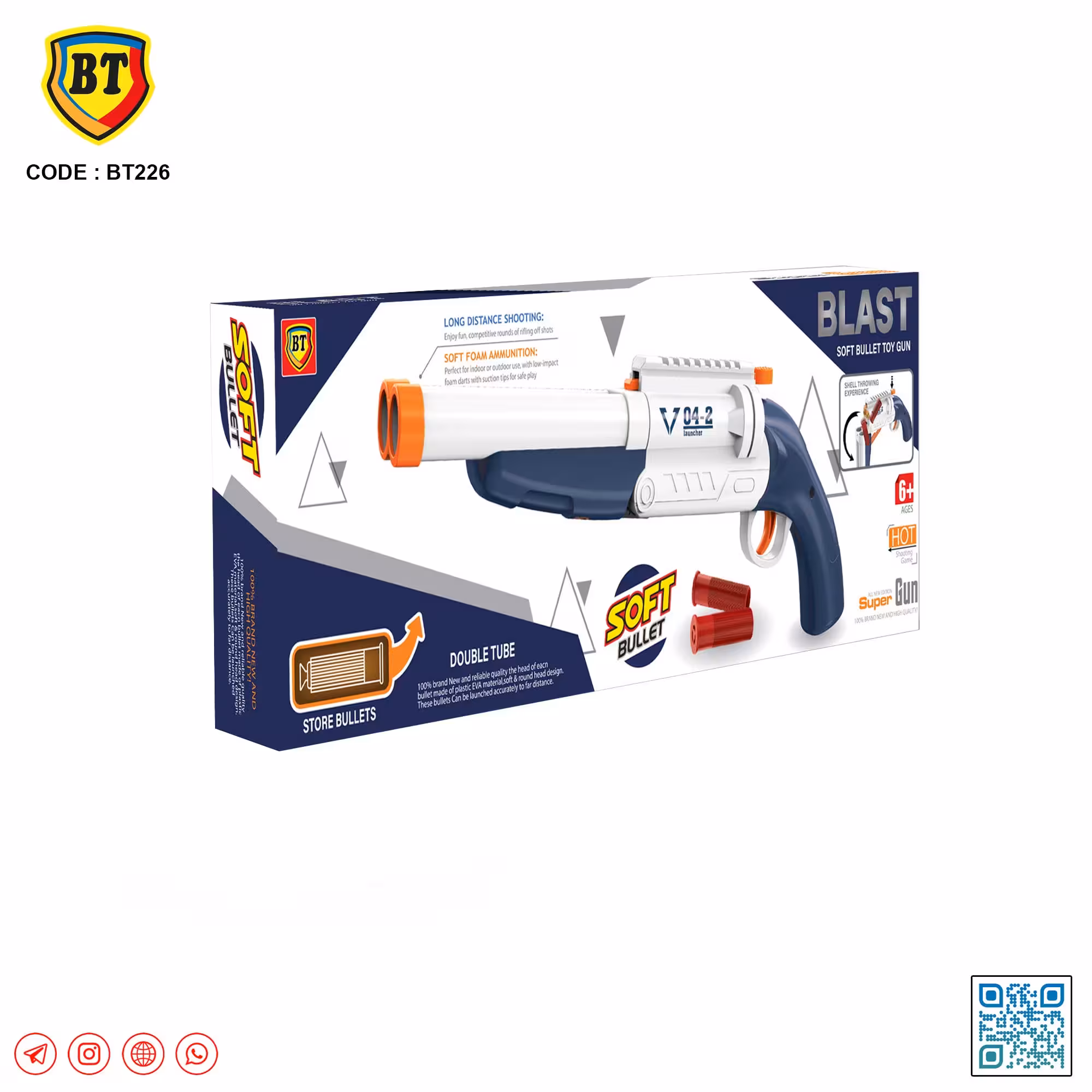 تفنگ پوکه پران بی تی bt 2026