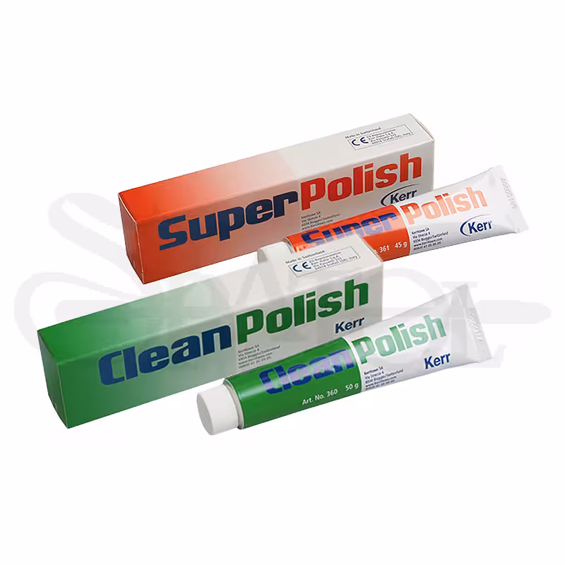 خمیر پالیش ( پروفیلاکسی ) CleanPolish & SuperPolish کرر Kerr