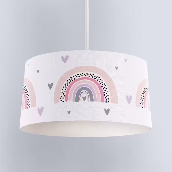 لوستر بچگانه طرح رنگین کمان کد A2728