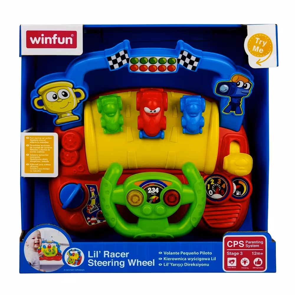 فرمان موزیکال وین فان Winfun Lill Racer Steering Wheel