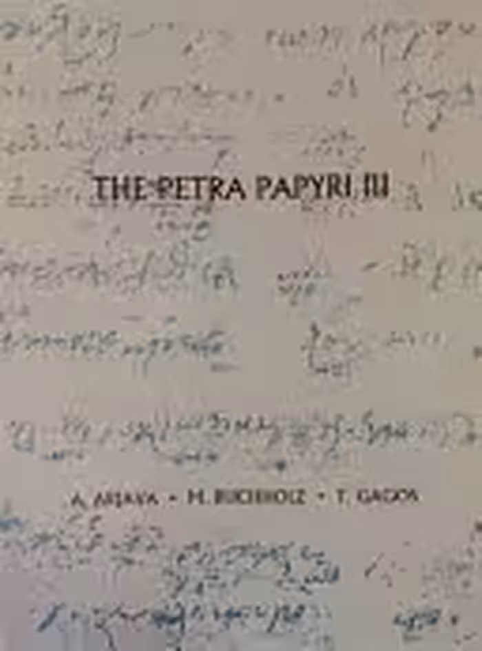 خرید و دانلود نسخه کامل کتاب The Petra Papyri III