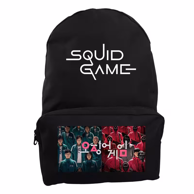 کوله پشتی مدرسه مدل اسکویید گیم کد 47 | کالا مکس