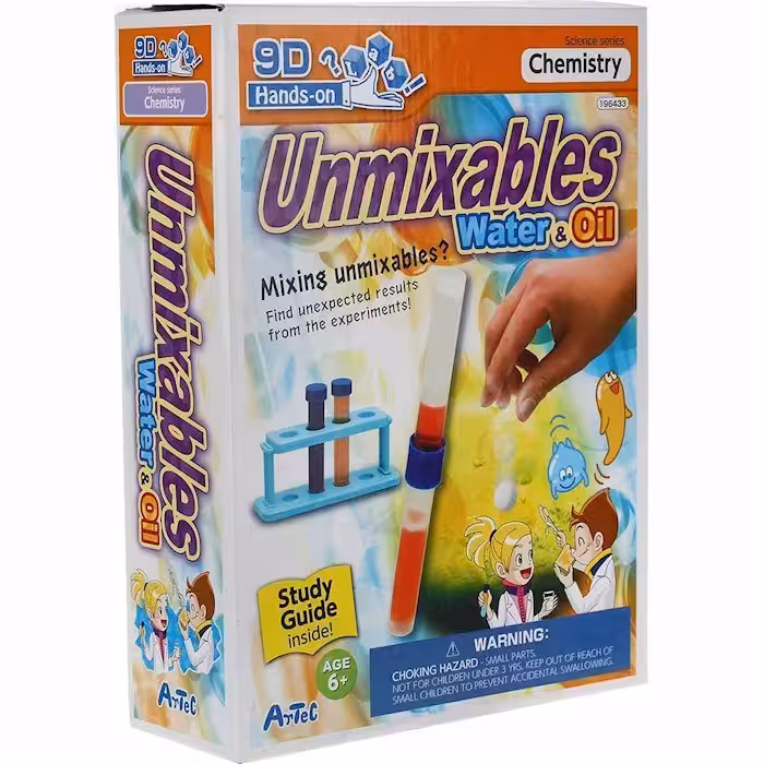 بسته آموزشی آرتک مدل آب و روغن حل نشدنی کد 196433 سری آزمایشگاه من کد 1169