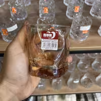 لیوان دفرمه دلی شامپاینی 300 میل – ست 6 عددی Deli Glass