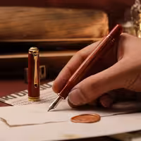 خودنویس پلیکان سووران تورتوس شل قرمز Pelikan Souverän M600 Tortoiseshell Red B