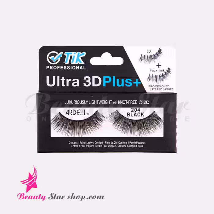 مژه مصنوعی سه بعدی تیک مدل 204