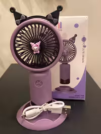 پنکه شارژی کرومی مدل 125