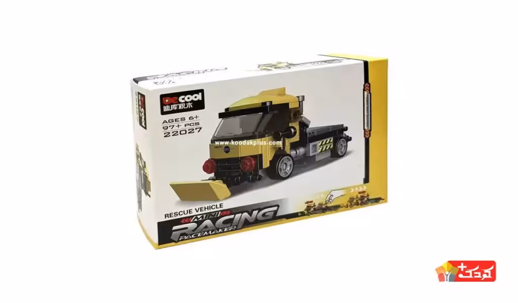 لگو ماشین عقب کش دکول طرح کامیون مدل 22030-22027