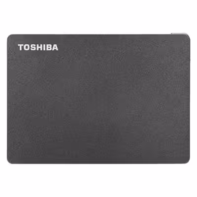 هارد اکسترنال توشیبا مدل Canvio Gaming ظرفیت دو ترابایت دارای رابط USB Type-A 3.2