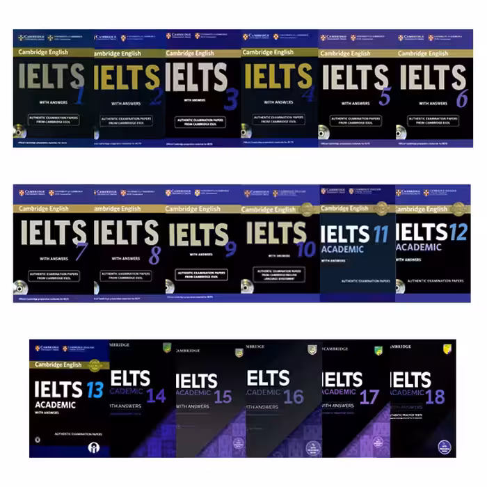 Cambridge IELTS Academic(1_18) Book Series