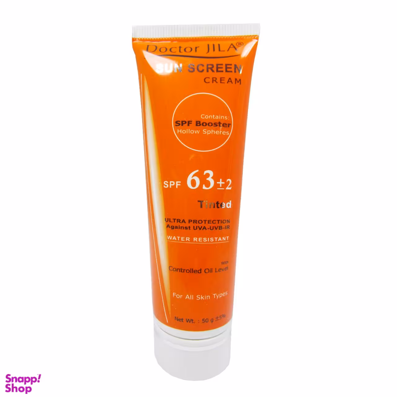 کرم ضدآفتاب رنگی دکتر ژیلا (Doctor Jila) Spf63 حجم 50 میلی‌لیتر