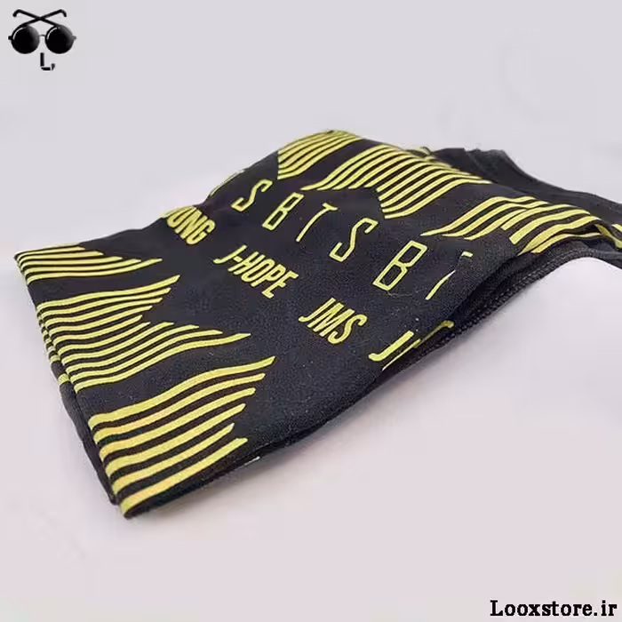 اسکارف سر و گردن مدل بی تی اس (BTS)