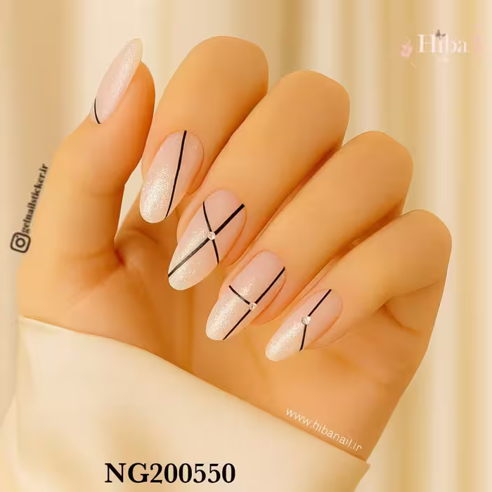 استیکر ژله ای کاشت ناخن (نیل رپ)_کد NG200550