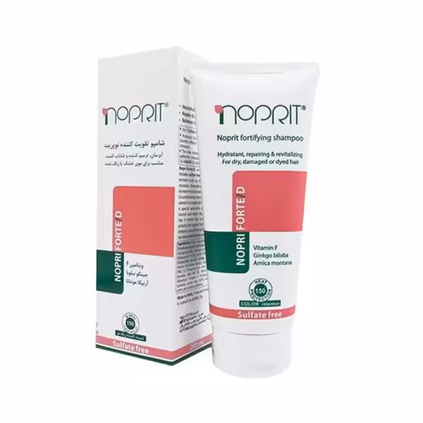 شامپو تقویت کننده موی خشک و رنگ شده فورت دی 200 میل نوپریت