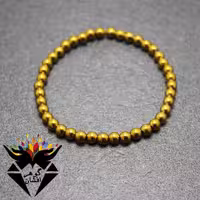 دستبند حدید طلایی کد D_1003B